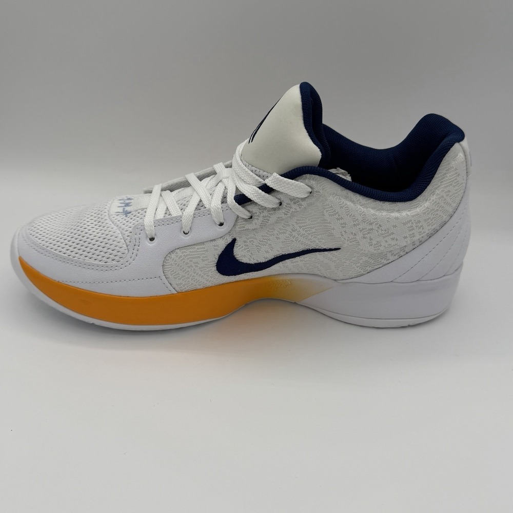Nike Ja 2 Murray State Shoes Mens Size 10 White Blue‎ Basketball IF1606-101 New - Picture 8 of 10